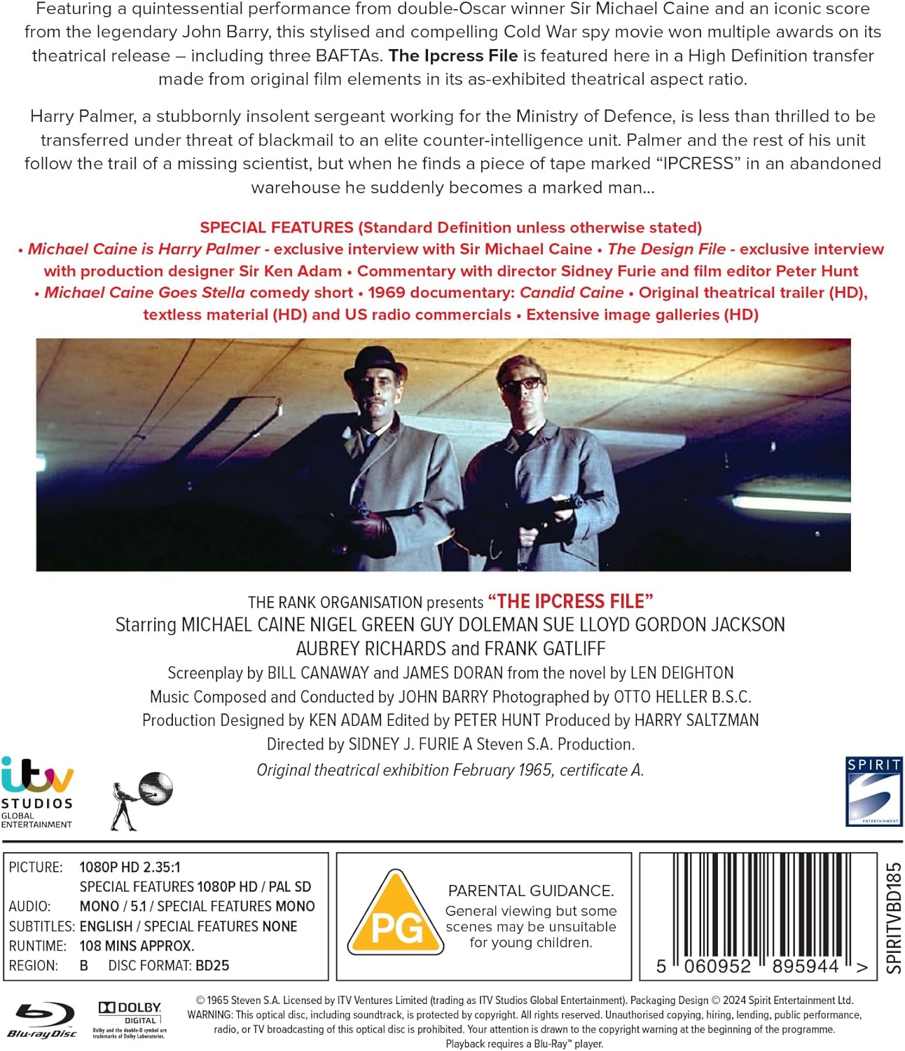 Ipcress File (ej svensk text) (Blu-ray) - 2