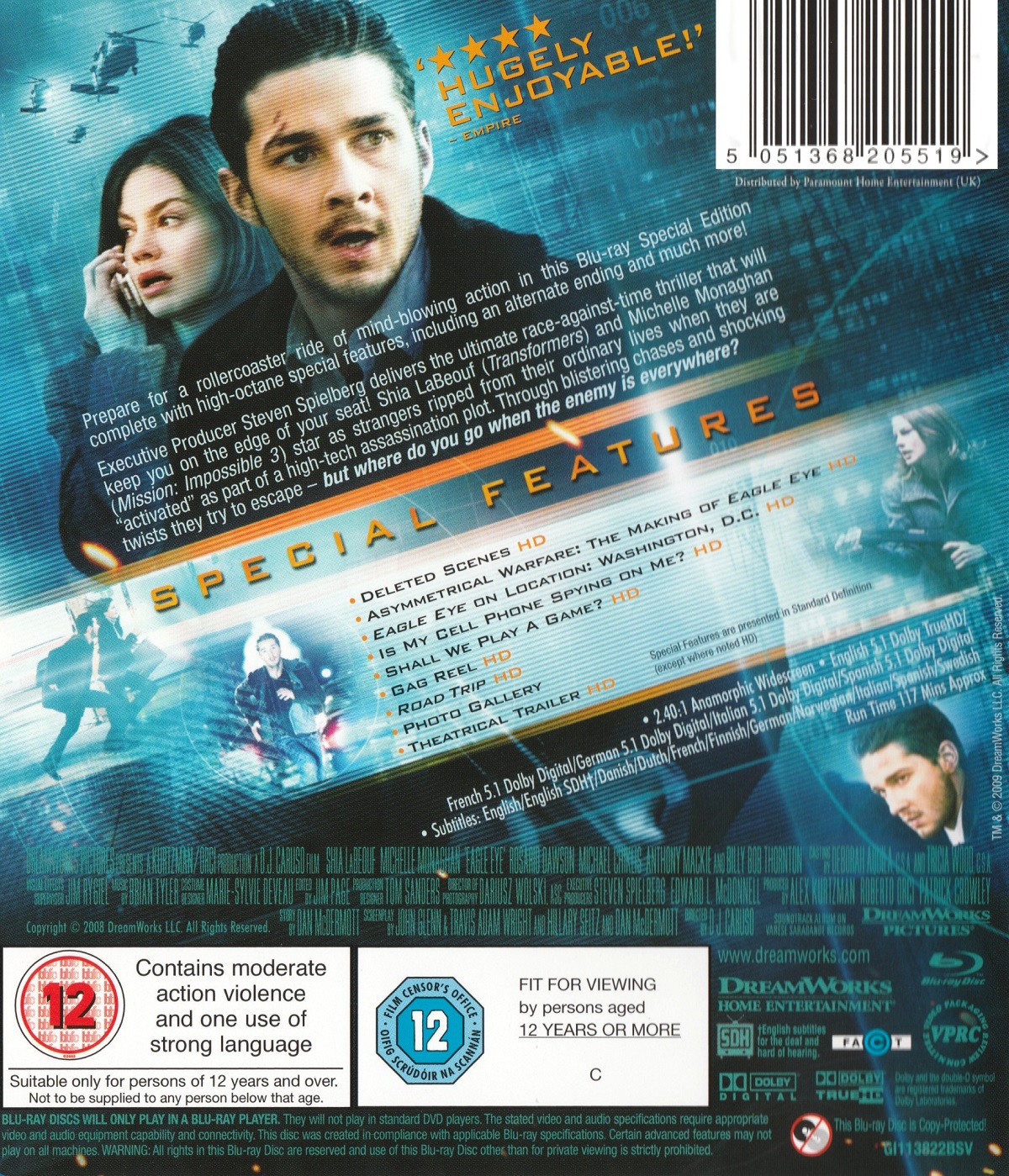 Eagle Eye (Blu-ray) - 2