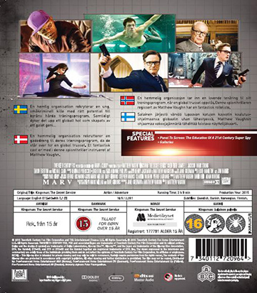 Kingsman - The Secret Service (Blu-ray) (Begagnad) - 2