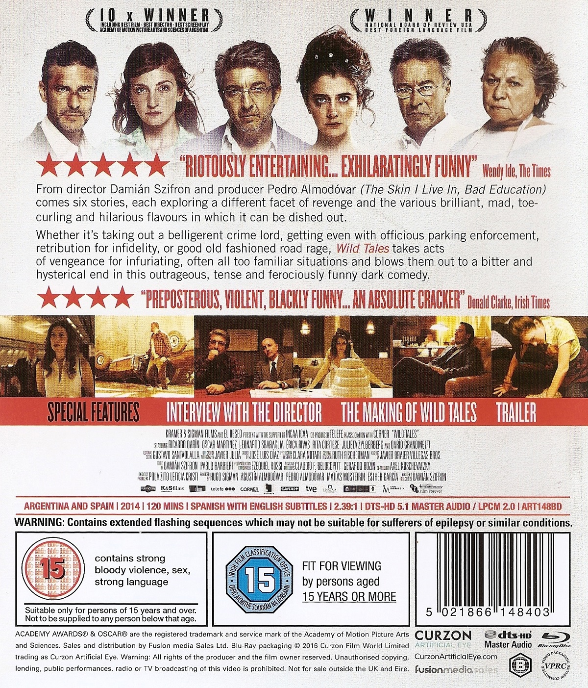 Wild Tales (ej svensk text) (Blu-ray) - 2