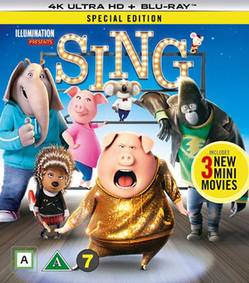 Sing (4K Ultra HD + Blu-ray)