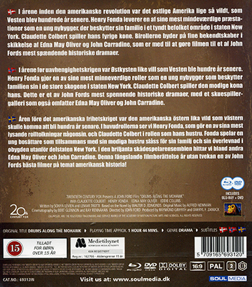 Drums Along The Mohawk (Blu-ray + DVD) - 2