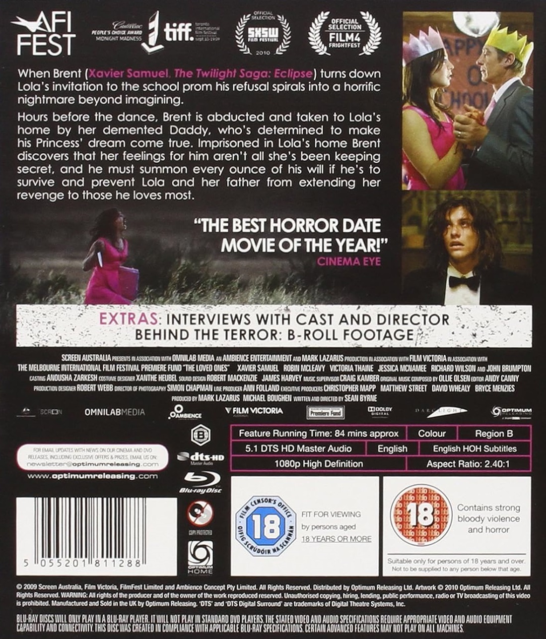 The Loved Ones (ej svensk text) (Blu-ray) - 2