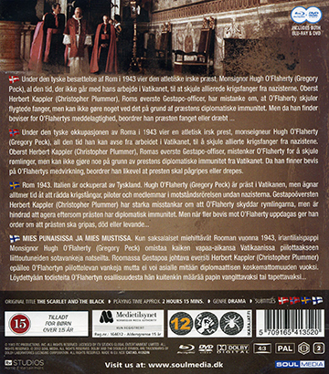 The Scarlet And The Black (Blu-ray + DVD) - 2