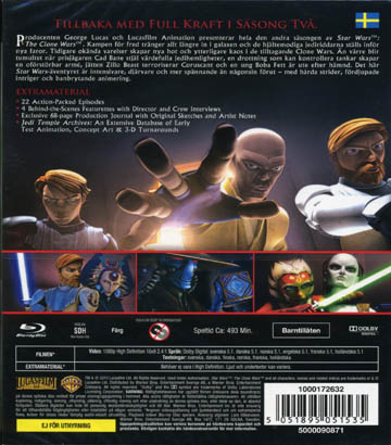 Star Wars: Clone Wars - Säsong 2 (Blu-ray) - 2