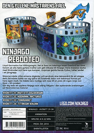 LEGO Ninjago: Masters of Spinjitzu - Avsnitt 31-34 - 2