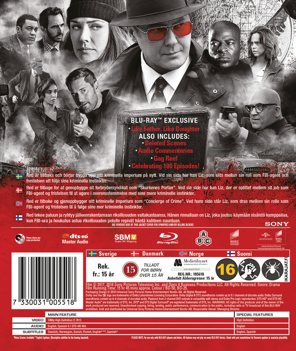 Blacklist - Säsong 5 (Blu-ray) - 2
