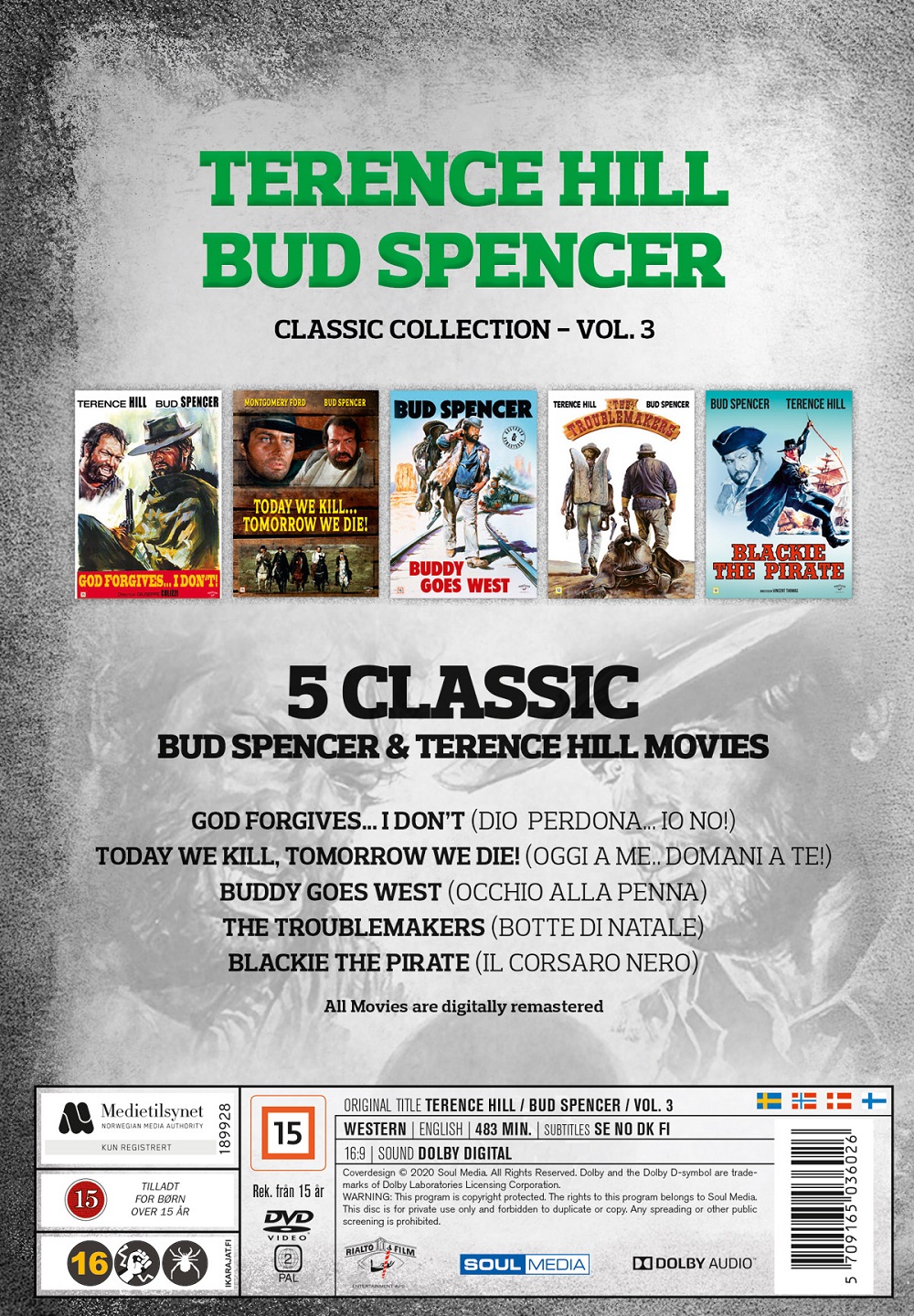 Bud Spencer & Terence Hill (5 Discs)