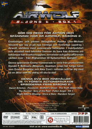 Airwolf - Säsong 2 Box 1 - 2