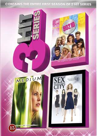 Beverly Hills 90210 - Säsong 1 / Medium - Säsong 1 / Sex And the City - Säsong 1 (12-disc)