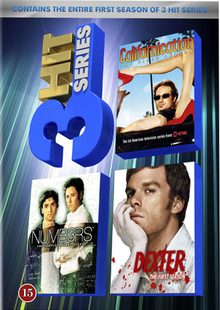 Californication - Säsong 1 / Numbers - Säsong 1 / Dexter - Säsong 1 (11-disc)
