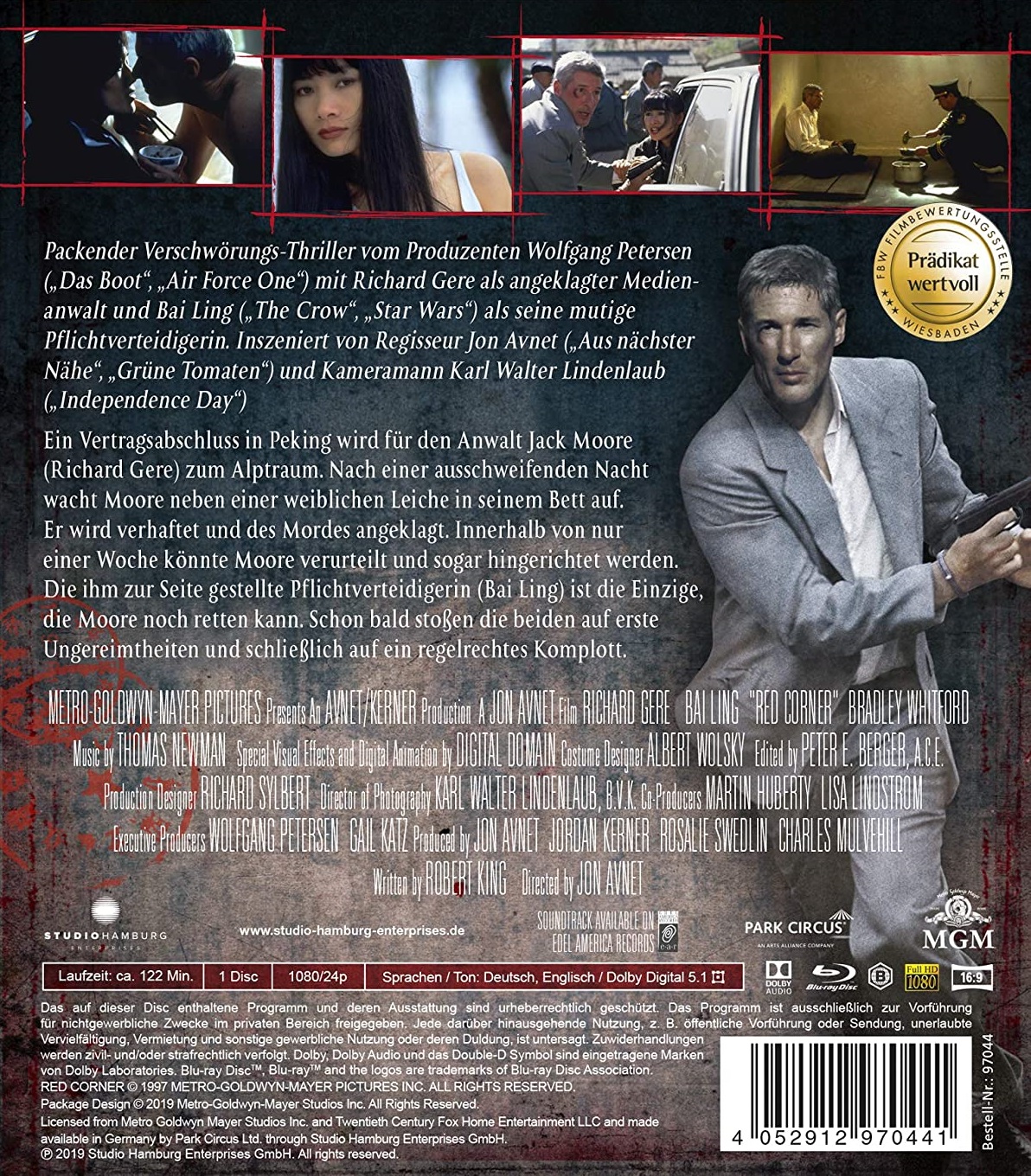 Red Corner (ej svensk text) (Blu-ray) - 2