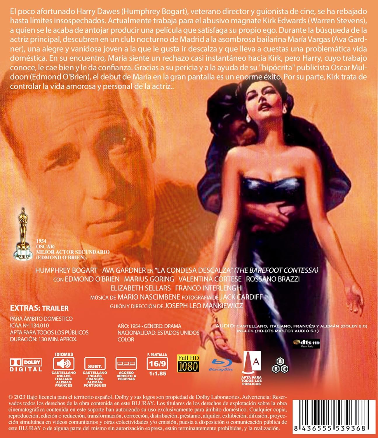 Barefoot Contessa (ej svensk text) (Blu-ray) - 2