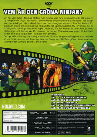 LEGO Ninjago: Masters of Spinjitzu - Avsnitt 9-13 - 2