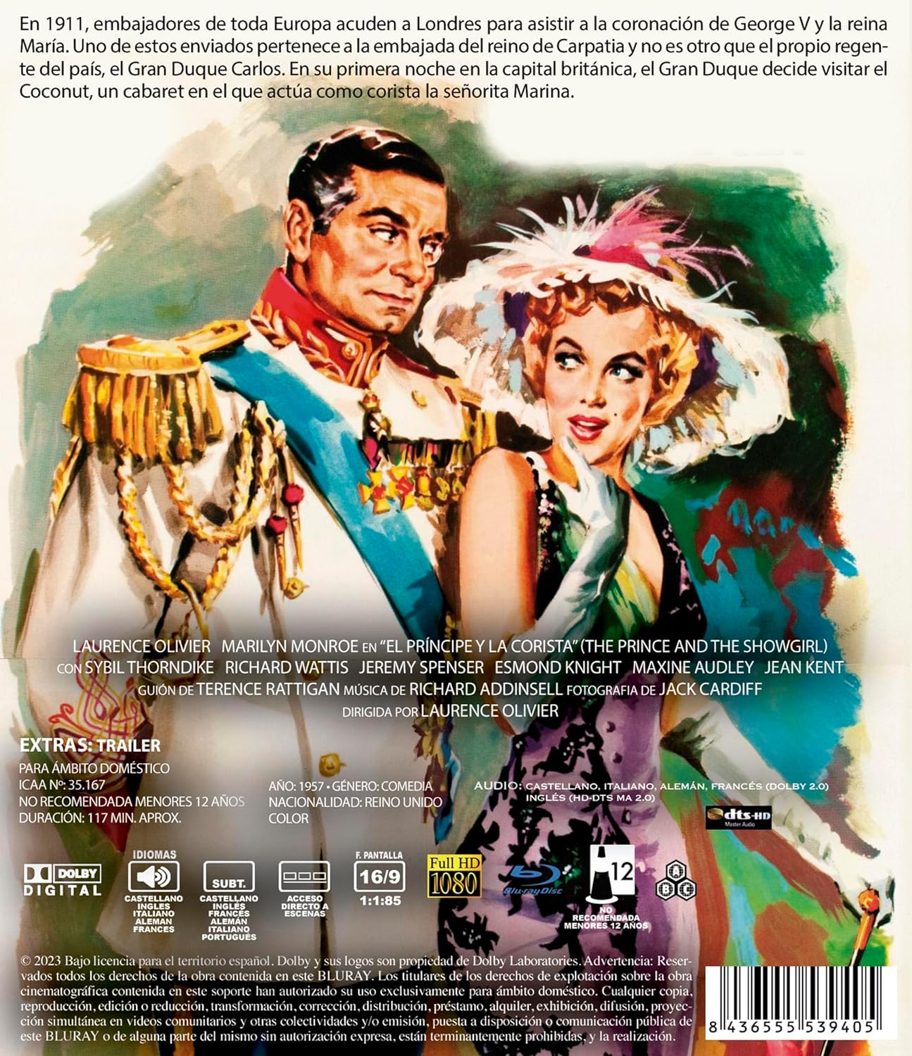 Prince And the Showgirl (ej svensk text) (Blu-ray) - 2