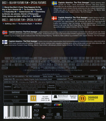 Captain America - The First Avenger (Blu-ray + DVD) - 2