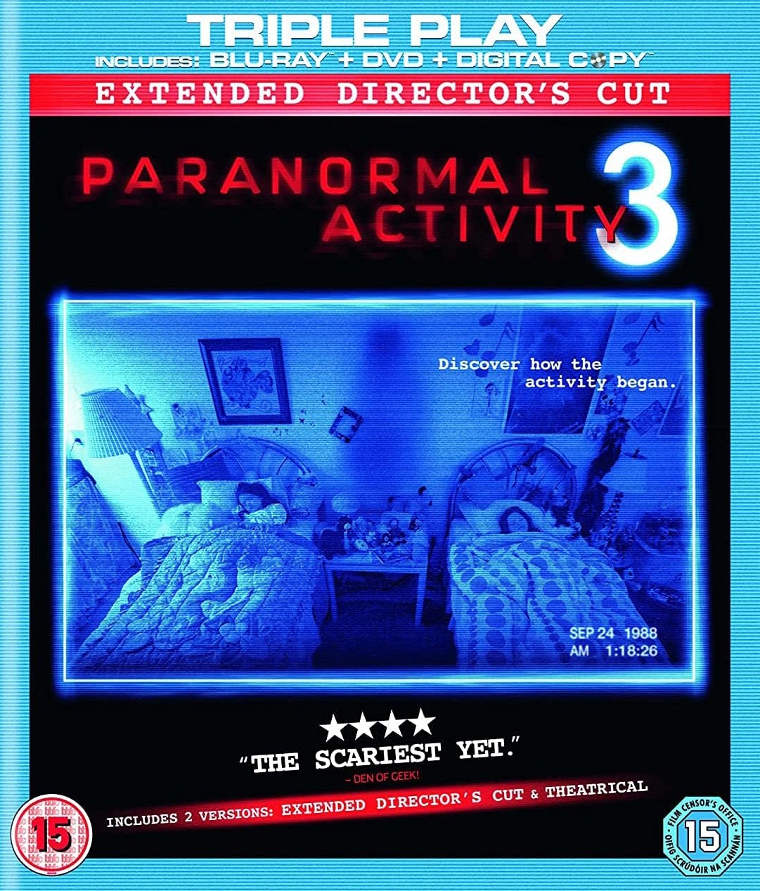 Paranormal Activity 3 (Blu-ray + DVD)