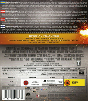 M:I-2 - Mission Impossible 2 (Blu-ray) - 2