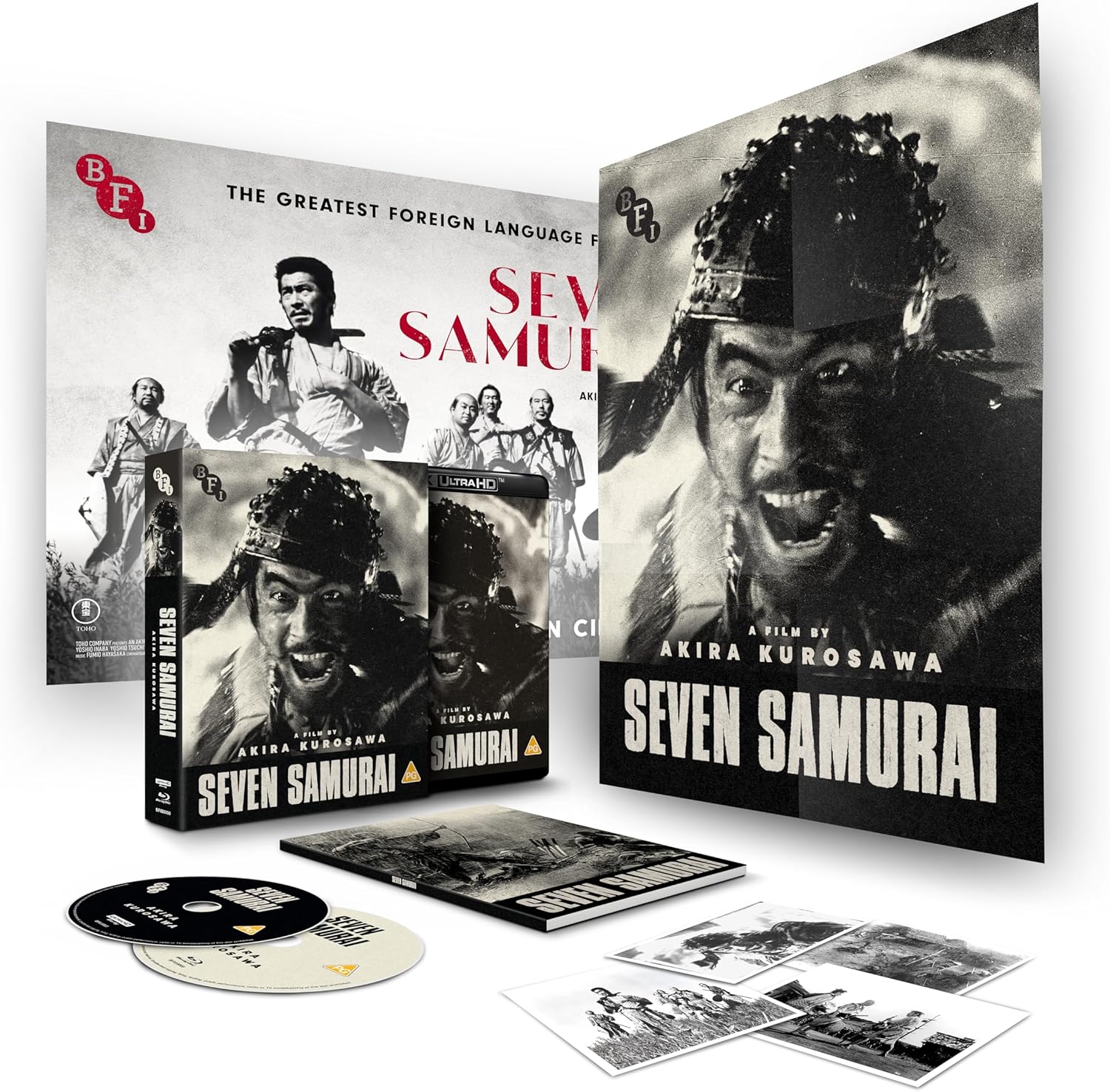 Seven Samurai (Limited Edition) (ej svensk text) (4K Ultra HD) - 3