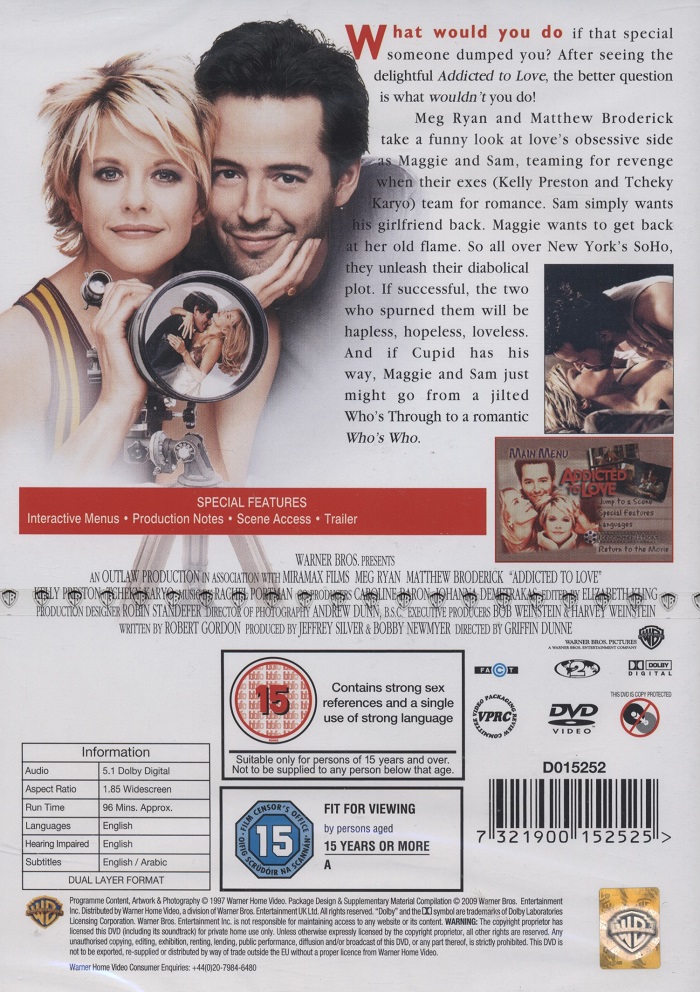 Addicted To Love (ej svensk text) - 2