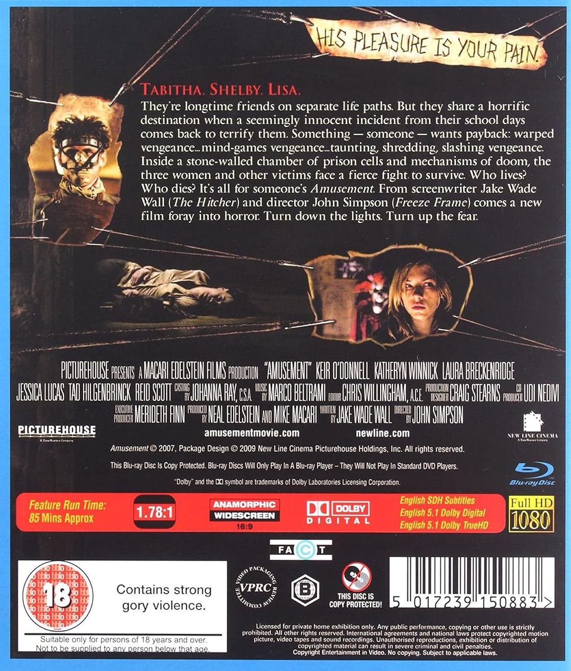 Amusement (ej svensk text) (Blu-ray) - 2