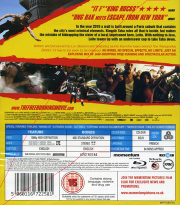 District 13 (ej svensk text) (Blu-ray) - 2