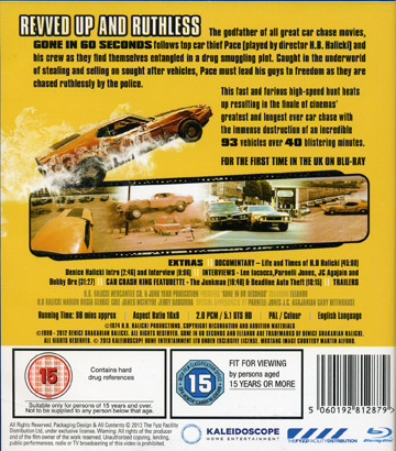 Gone In 60 Seconds (1974) (ej svensk text) (Blu-ray) - 2