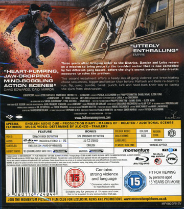 District 13 - Ultimatum (ej svensk text) (Blu-ray) - 2