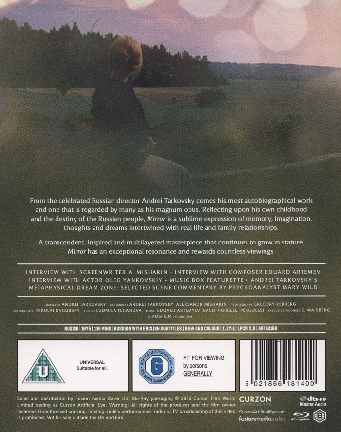 Mirror (ej svensk text) (Blu-ray) - 2