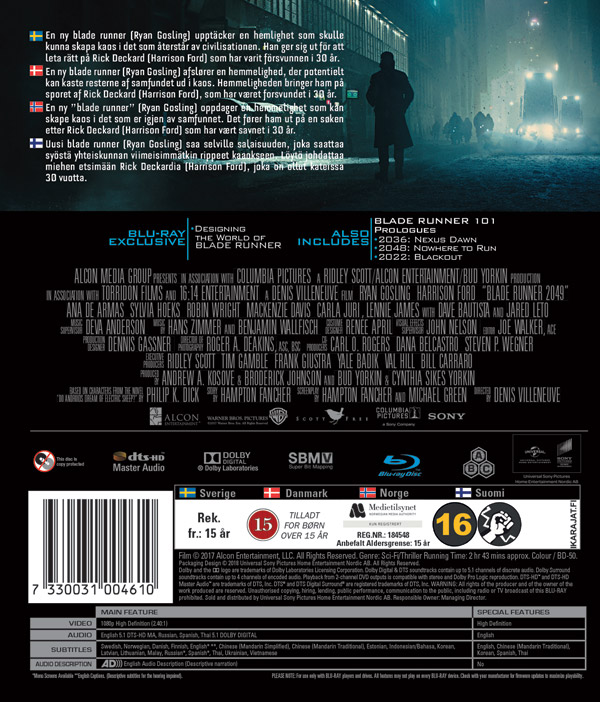Blade Runner 2049 (Blu-ray) - 2