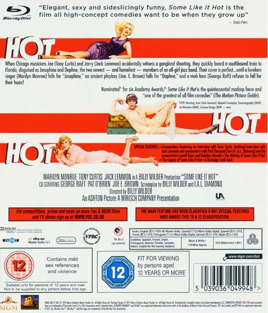 Some Like It Hot (Blu-ray)  - 2