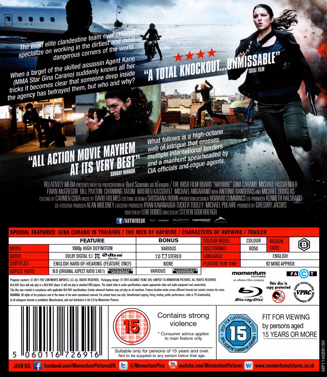 Haywire (ej svensk text) (Blu-ray) - 2