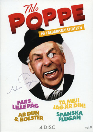 Nils Poppe På Fredriksdals teatern (4-disc)