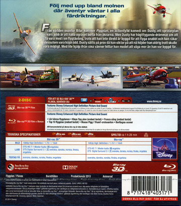Flygplan (Real 3D + Blu-ray) - 2