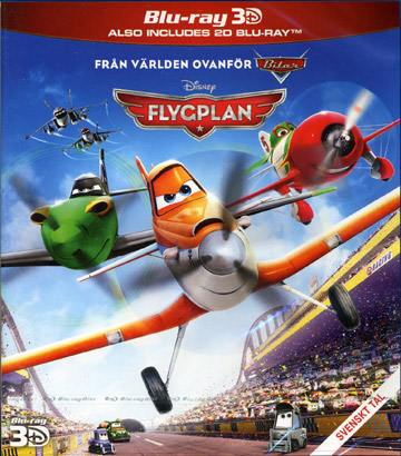 Flygplan (Real 3D + Blu-ray)
