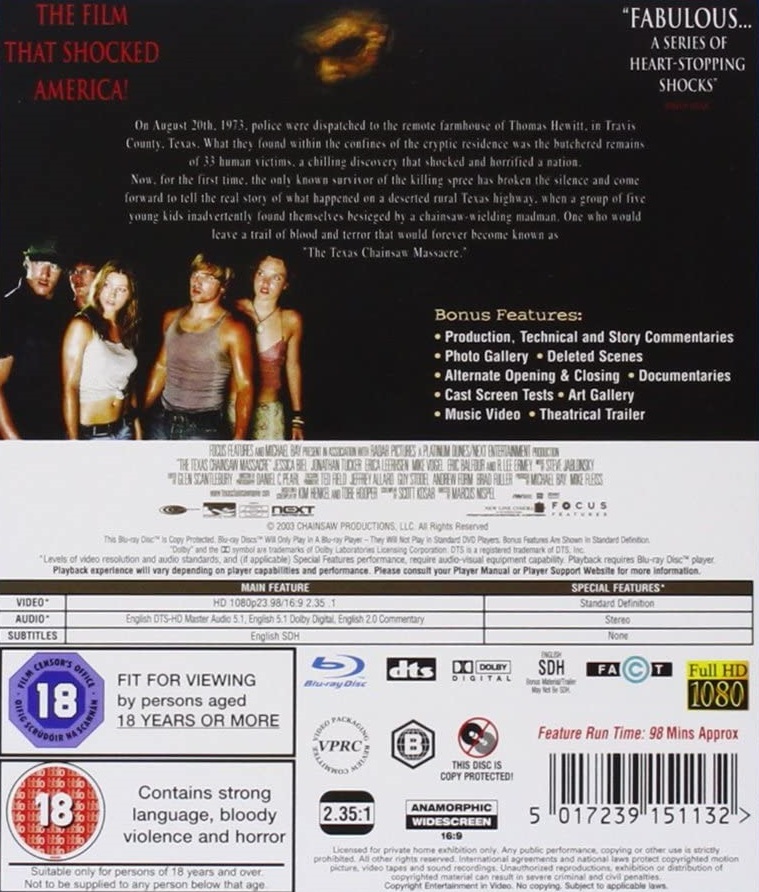 Texas Chainsaw Massacre (ej svensk text) (Blu-ray) - 2