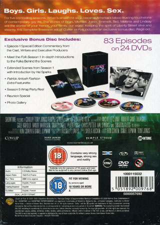 Queer As Folk USA - Complete Series (24-disc) (ej svensk text) - 2