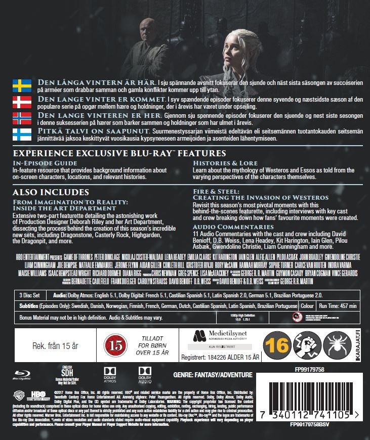 Game of Thrones - Säsong 7 (Blu-ray) - 2