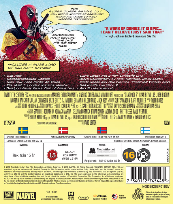 Deadpool 2 (Blu-ray) - 2