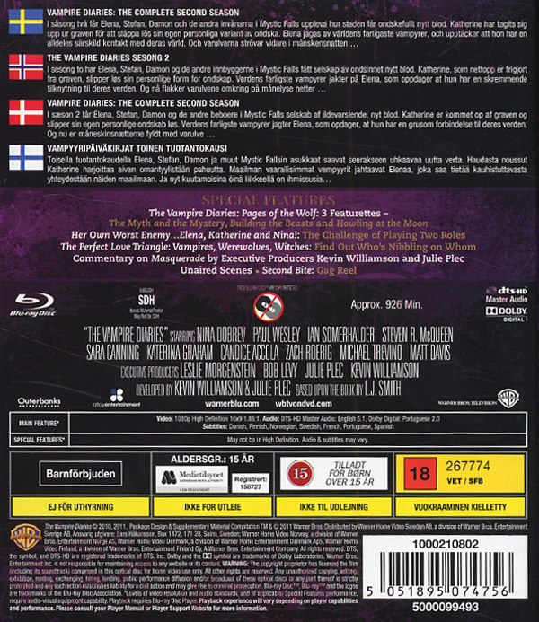 Vampire Diaries - Säsong 2 (Blu-ray) - 2