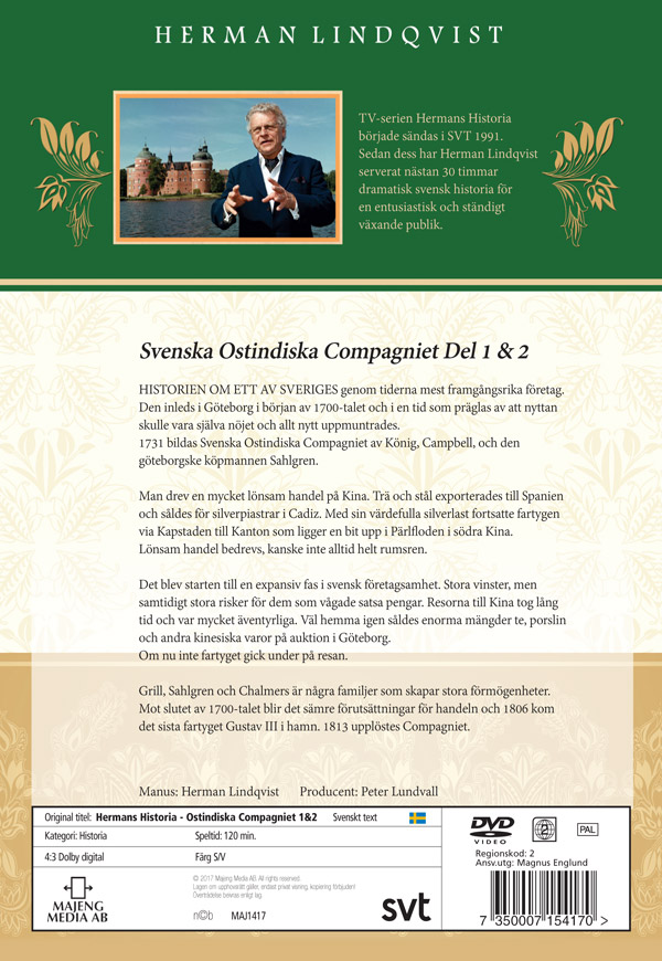 Hermans Historia - Ostindiska Compagniet 1+2 - 2