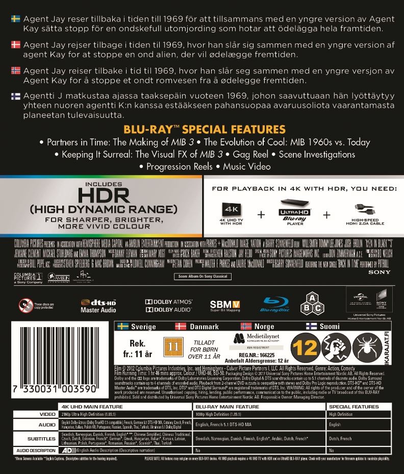 Men In Black 3 (4K Ultra HD Blu-ray) - 2