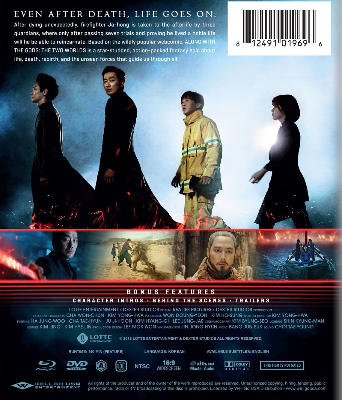Along With the Gods: The Two Worlds (ej svensk text) (Blu-ray + DVD) - 2
