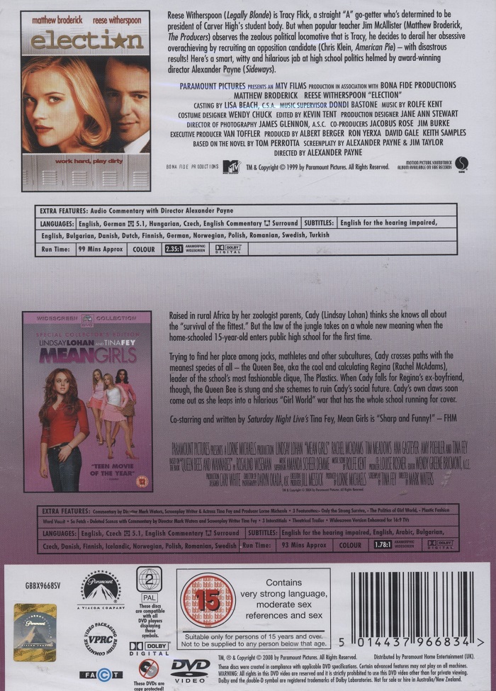Mean Girls / Election - 2