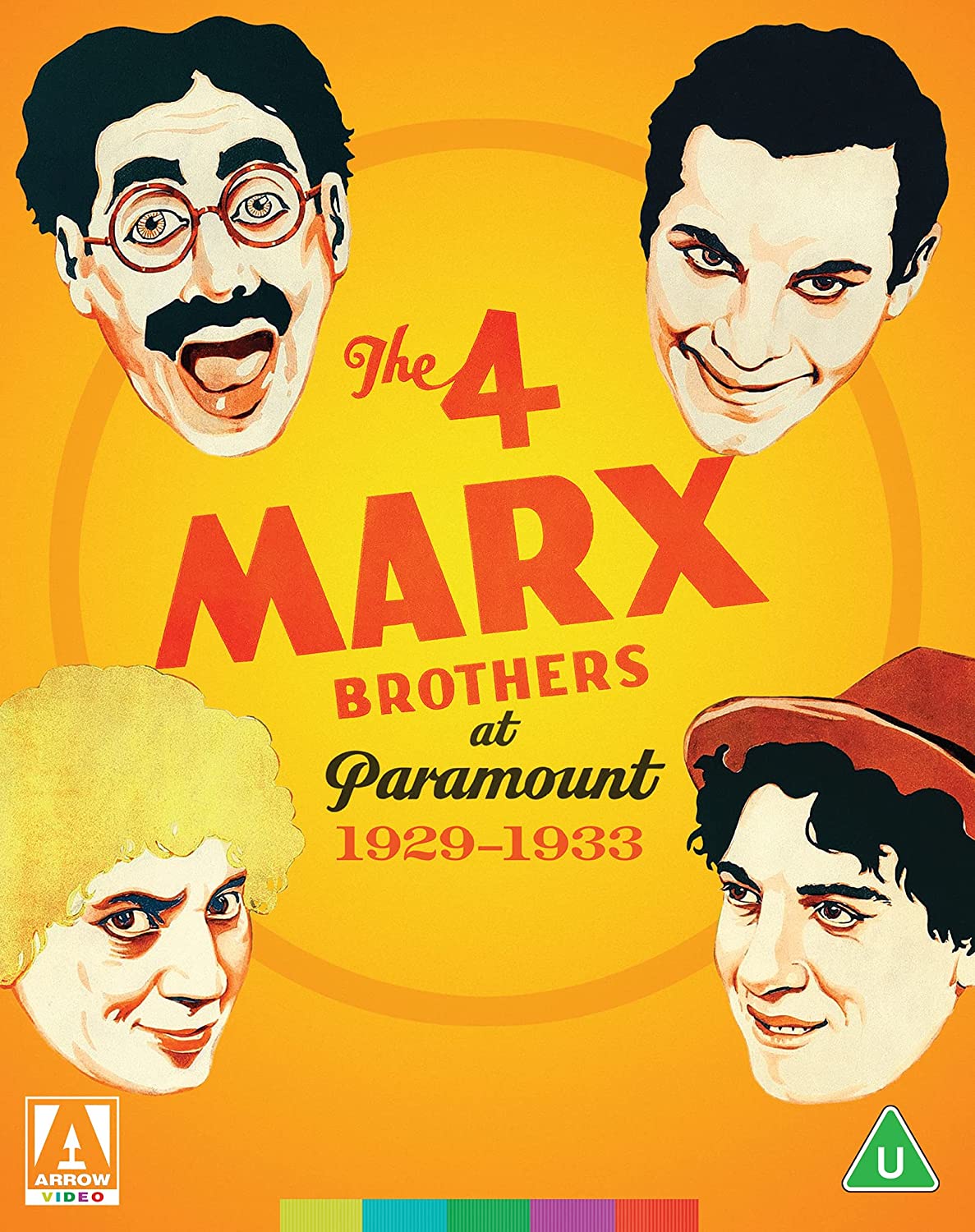 The 4 Marx Brothers At Paramount 1929-1933 (ej svensk text) (Blu-ray)
