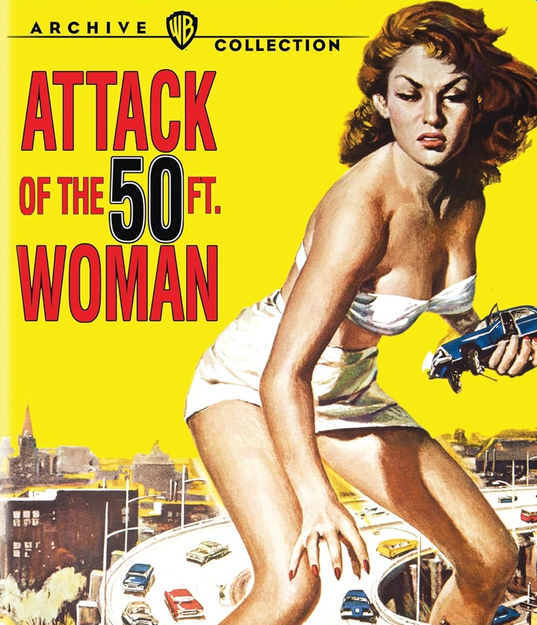 Attack of The 50 Foot Woman (ej svensk text) (Blu-ray)