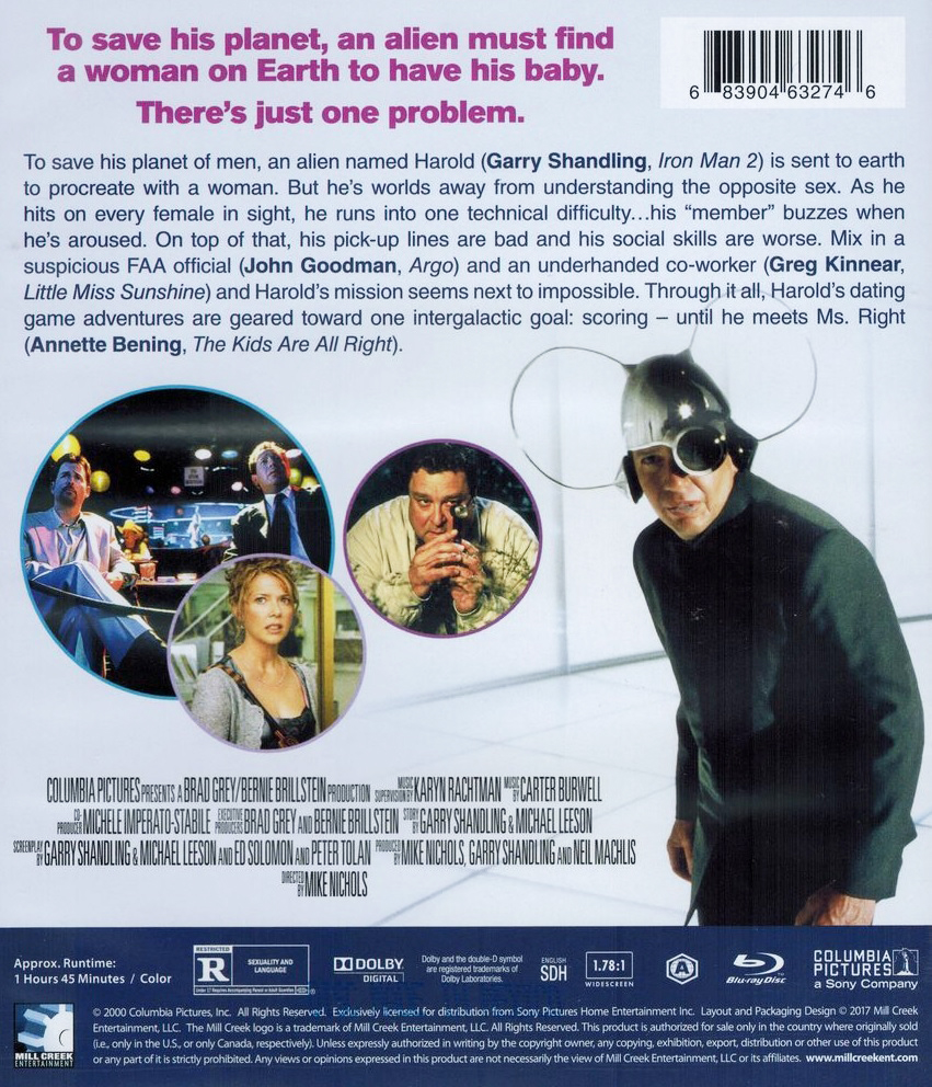 What Planet Are You From? (ej svensk text) (Blu-ray) - 2