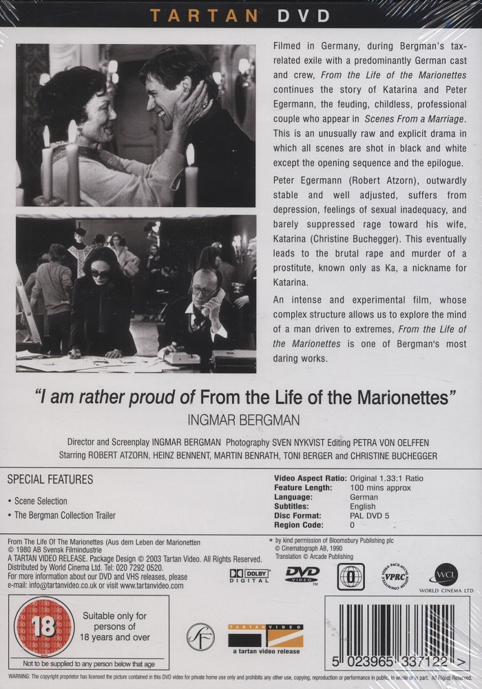 Ur Marionetternas Liv (ej svensk text) - 2