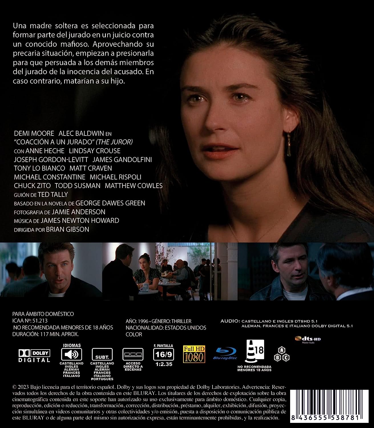 The Juror (ej svensk text) (Blu-ray) - 2