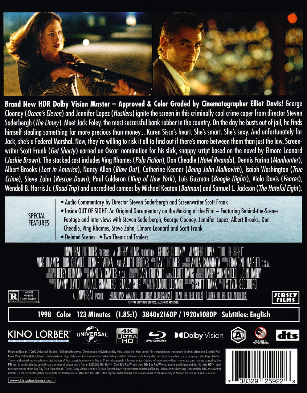 Out of Sight (ej svensk text) (4K Ultra HD + Blu-ray) - 2